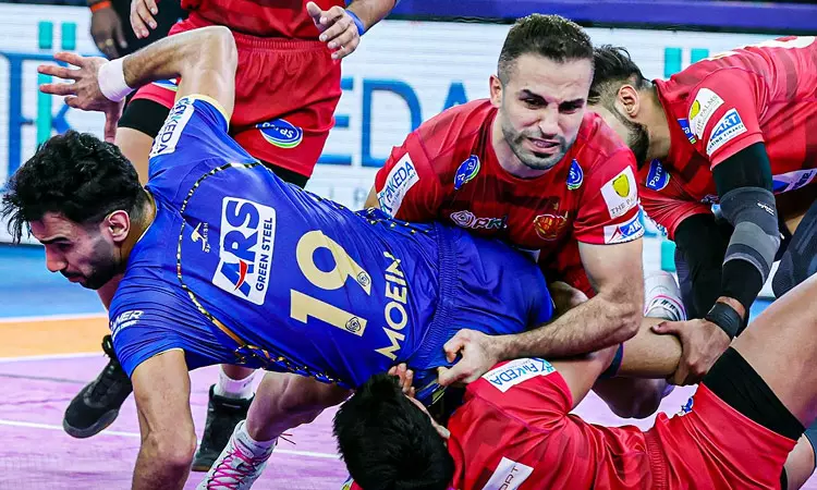 புரோ கபடி லீக்: தமிழ் தலைவாஸ் தோல்வி