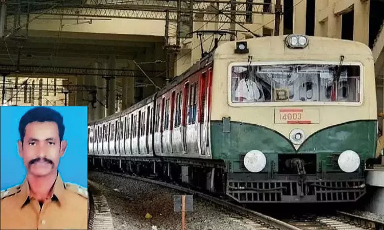 சென்னையில் ரெயிலில் அடிபட்டு ஓய்வு பெற்ற சப்-இன்ஸ்பெக்டர் பலி