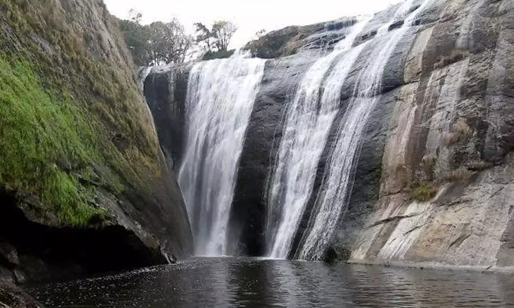 ஐந்துவீடு அருவியில் குளித்த மருத்துவ மாணவர் திடீர் மாயம் - நீரில் அடித்துச் செல்லப்பட்டாரா..?