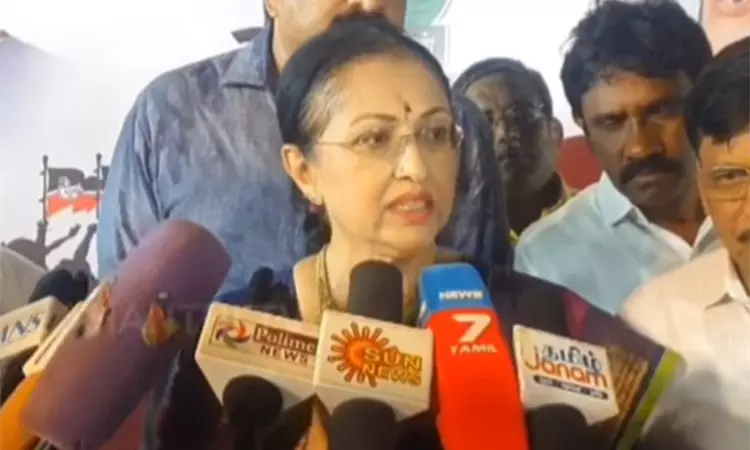 ‘விஜய் கூட்டணிக்கு வந்தாலும் முதல்-அமைச்சர் வேட்பாளர் எடப்பாடி பழனிசாமி தான்’ - நடிகை கவுதமி திட்டவட்டம்