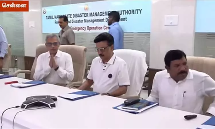கனமழை அறிவிப்பு; முன்னெச்சரிக்கை நடவடிக்கை பற்றி ஆய்வு செய்த முதல்-அமைச்சர் மு.க. ஸ்டாலின்