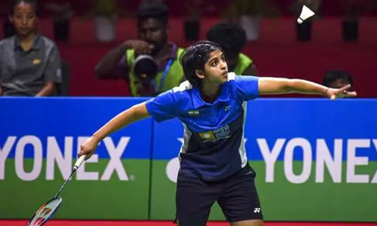 உலக ஜூனியர் பேட்மிண்டன்: இந்திய வீராங்கனை தன்வி வெள்ளி வென்று அசத்தல்