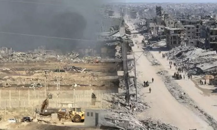 காசாவில் மீண்டும் தாக்குதல் நடத்திய இஸ்ரேல் காசாவில் மீண்டும் தாக்குதல் நடத்திய இஸ்ரேல்