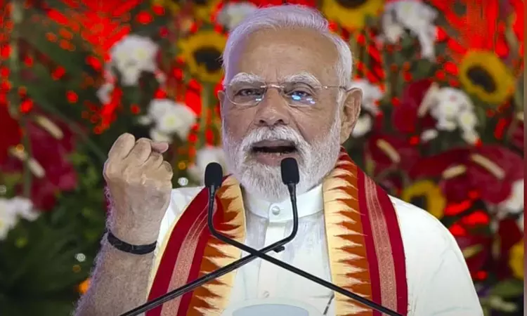 பிரதமர் மோடி 4 இடங்களில் பிரசாரம் பிரதமர் மோடி 4 இடங்களில் பிரசாரம்