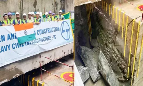 பசுமை வழிச்சாலை - மந்தைவெளி இடையே சுரங்கம் தோண்டும் பணியை நிறைவு செய்த வைகை எந்திரம்