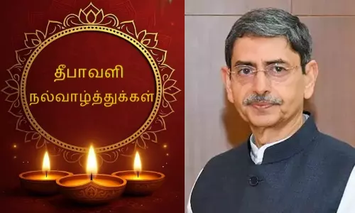 அனைவருக்கும் மகிழ்ச்சியான, துடிப்பான தீபாவளி வாழ்த்துகள்! - கவர்னர் ஆர்.என்.ரவி