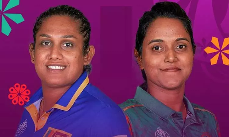 மகளிர் உலகக்கோப்பை: வங்காளதேசத்திற்கு எதிராக இலங்கை பேட்டிங் தேர்வு மகளிர் உலகக்கோப்பை: வங்காளதேசத்திற்கு எதிராக இலங்கை பேட்டிங் தேர்வு