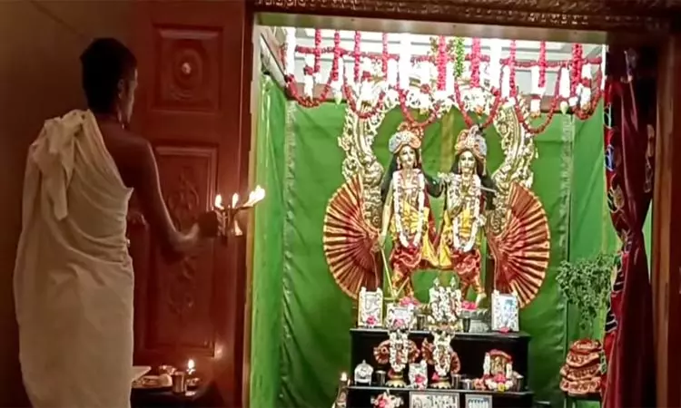 நெல்லை இஸ்கான் கோவிலில் சிறப்பு தீப திருவிழா.. பக்தர்கள் நேரடியாக பகவானுக்கு ஆரத்தி காட்டலாம்