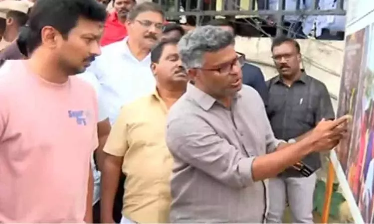 வடகிழக்கு பருவமழை: துரைப்பாக்கத்தில் துணை முதல்-அமைச்சர் உதயநிதி ஸ்டாலின் ஆய்வு வடகிழக்கு பருவமழை: துரைப்பாக்கத்தில் துணை முதல்-அமைச்சர் உதயநிதி ஸ்டாலின் ஆய்வு