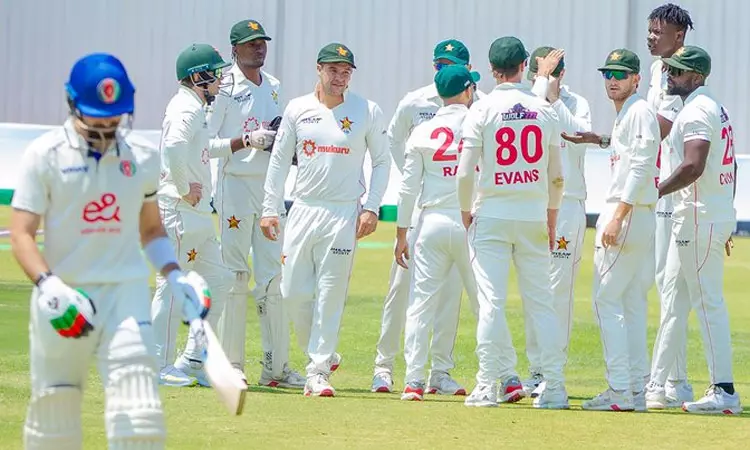 ஜிம்பாப்வேவுக்கு எதிரான டெஸ்ட்: முதல் இன்னிங்சில் 127 ரன்னில் சுருண்ட ஆப்கானிஸ்தான்