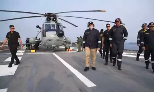 விக்ராந்த் போர்க்கப்பல் பாகிஸ்தானுக்கு தூக்கமற்ற இரவுகளை கொடுத்தது: ராணுவ வீரர்கள் மத்தியில் பிரதமர் மோடி உரை