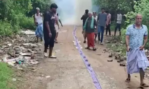 கடலூர்:  4 நிமிடங்கள்... ஒரு லட்சம் வாலா சரவெடியை வெடித்து தீபாவளி கொண்டாடிய மக்கள்