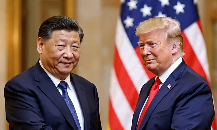 வர்த்தக ஒப்பந்தம் செய்யாவிட்டால் 155 சதவீதம் வரி; சீனாவுக்கு டிரம்ப் எச்சரிக்கை