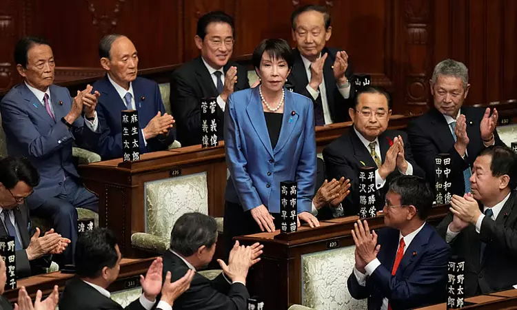 ஜப்பானில் புதிய வரலாறு: நாட்டின் முதல் பெண் பிரதமராகும் டகாய்ச்சி ஜப்பானில் புதிய வரலாறு: நாட்டின் முதல் பெண் பிரதமராகும் டகாய்ச்சி