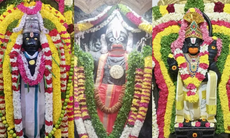 ஐப்பசி அமாவாசை.. ஆஞ்சநேயர் கோவில்களில் சிறப்பு வழிபாடு ஐப்பசி அமாவாசை.. ஆஞ்சநேயர் கோவில்களில் சிறப்பு வழிபாடு