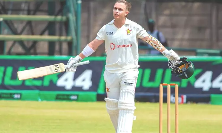 ஆப்கானிஸ்தானுக்கு எதிரான டெஸ்ட்: முதல் இன்னிங்சில் முன்னிலை பெற்ற ஜிம்பாப்வே