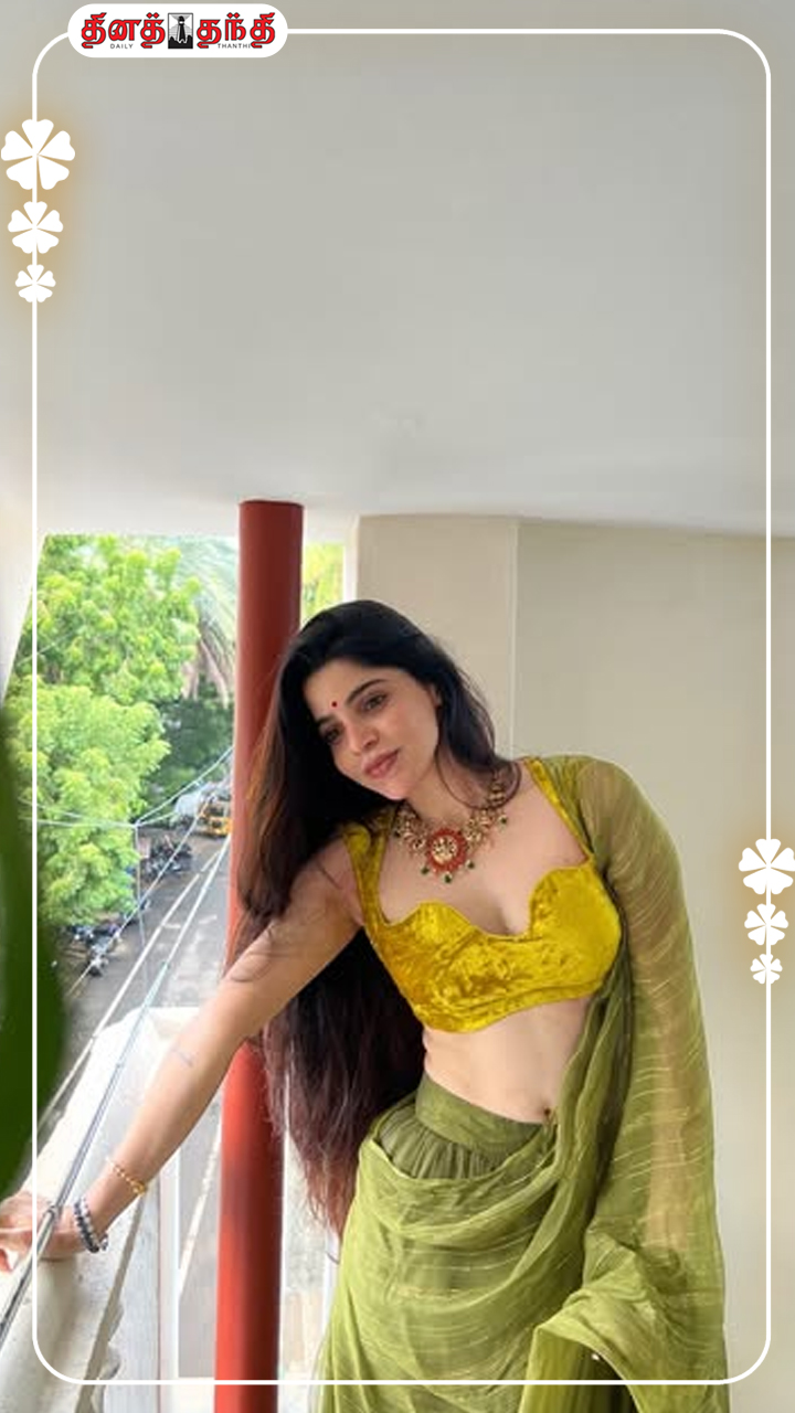 தீபாவளி ஸ்பெஷல் ..நடிகை திவ்யபாரதியின் லேட்டஸ்ட் கிளிக்ஸ்..!