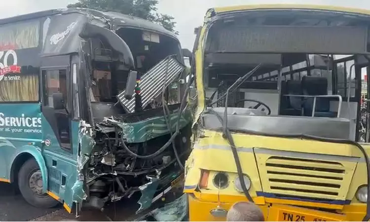 ஆம்னி பேருந்து - அரசு பேருந்து மோதல்; 3 பேர்... ... இன்றைய முக்கிய செய்திகள் சில வரிகளில்.. 22-10-2025 ஆம்னி பேருந்து - அரசு பேருந்து மோதல்; 3 பேர்... ... இன்றைய முக்கிய செய்திகள் சில வரிகளில்.. 22-10-2025