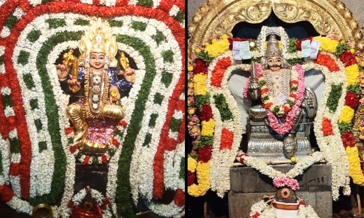 பொங்கல் திருவிழா.. சிறப்பு  அலங்காரத்துடன் அருள்பாலித்த பெருந்துறை கோட்டை மாரியம்மன்