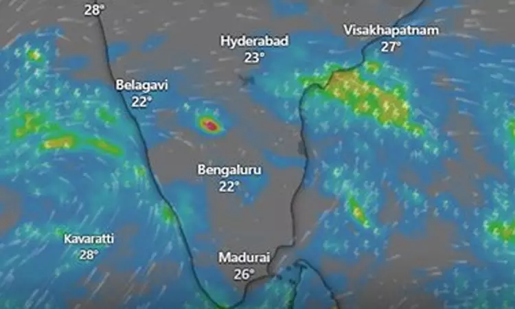 வங்கக்கடலில் நிலவிய ஆழ்ந்த காற்றழுத்த தாழ்வுப்பகுதி வலுவிழந்தது