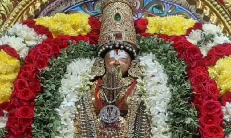 மாமல்லபுரம் ஸ்தல சயன பெருமாள் கோவிலில் பூதத்தாழ்வார் உற்சவம் துவங்கியது