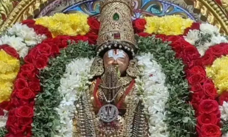 மாமல்லபுரம் ஸ்தல சயன பெருமாள் கோவிலில் பூதத்தாழ்வார் உற்சவம் துவங்கியது மாமல்லபுரம் ஸ்தல சயன பெருமாள் கோவிலில் பூதத்தாழ்வார் உற்சவம் துவங்கியது