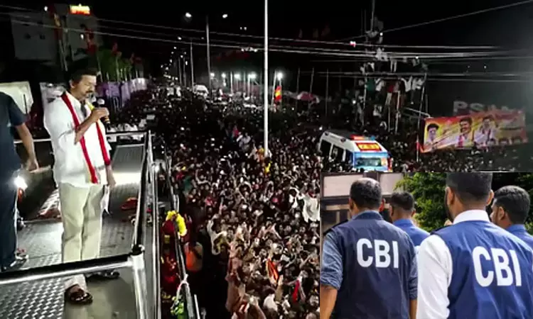 கரூர் சம்பவம்: சிபிஐ பதிவு செய்த எப்.ஐ.ஆர். நீதிமன்றத்தில் தாக்கல் கரூர் சம்பவம்: சிபிஐ பதிவு செய்த எப்.ஐ.ஆர். நீதிமன்றத்தில் தாக்கல்