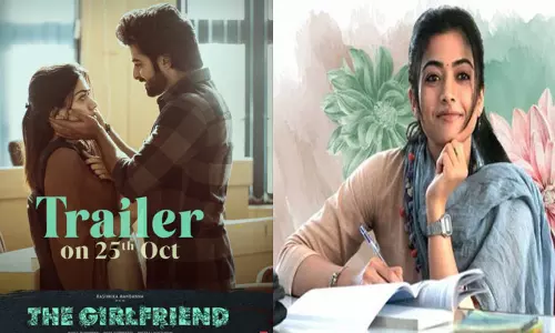 ராஷ்மிகாவின் “தி கேர்ள் பிரண்ட்” டிரெய்லர் ரிலீஸ் தேதி அறிவிப்பு ராஷ்மிகாவின் “தி கேர்ள் பிரண்ட்” டிரெய்லர் ரிலீஸ் தேதி அறிவிப்பு