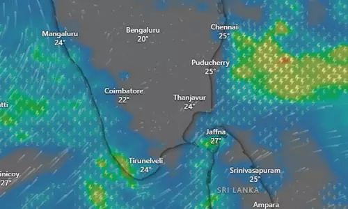இன்று உருவாகும் புதிய காற்றழுத்த தாழ்வுப்பகுதி: புயலாக மாற வாய்ப்பா..?