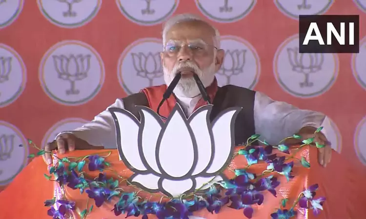 ஊழல் வழக்குகளில் வெளியே வந்தவர்கள் எதிர்கட்சியினர் - பிரதமர் மோடி பேச்சு ஊழல் வழக்குகளில் வெளியே வந்தவர்கள் எதிர்கட்சியினர் - பிரதமர் மோடி பேச்சு