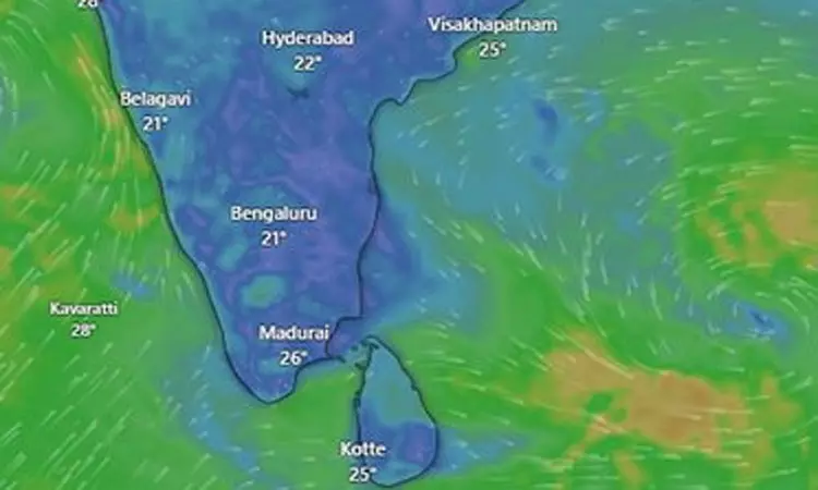 ஆழ்ந்த காற்றழுத்த தாழ்வு பகுதியாக வலுப்பெற்றது ஆழ்ந்த காற்றழுத்த தாழ்வு பகுதியாக வலுப்பெற்றது