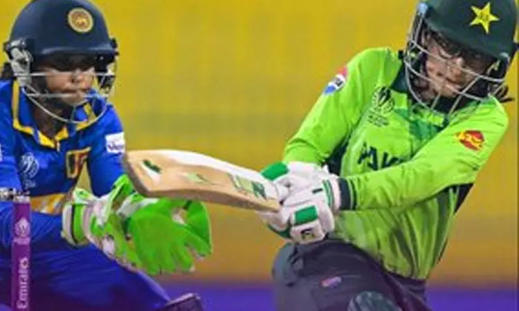 மகளிர் உலகக்கோப்பை: இலங்கை - பாகிஸ்தான் ஆட்டம் மழையால் ரத்து மகளிர் உலகக்கோப்பை: இலங்கை - பாகிஸ்தான் ஆட்டம் மழையால் ரத்து