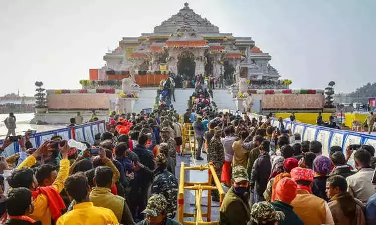 அயோத்தி ராமர் கோவிலில் தரிசன நேரம் மாற்றம்