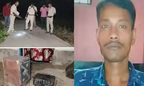 காளி பூஜை பண்டிகையின்போது ஸ்பீக்கரை ஆப் செய்த இளைஞர் குத்திக்கொலை