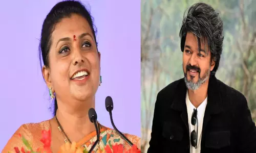 விஜய் கேட்ட அந்த ஒரு கேள்வியால் நடிப்பை விட்டே ஒதுங்கினேன் - நடிகை ரோஜா விஜய் கேட்ட அந்த ஒரு கேள்வியால் நடிப்பை விட்டே ஒதுங்கினேன் - நடிகை ரோஜா