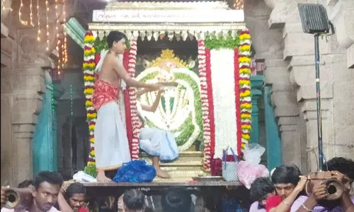 கந்தசஷ்டி விழா:  திருச்செந்தூர் சுப்பிரமணிய சுவாமி வெள்ளைசாத்தி வீதி உலா