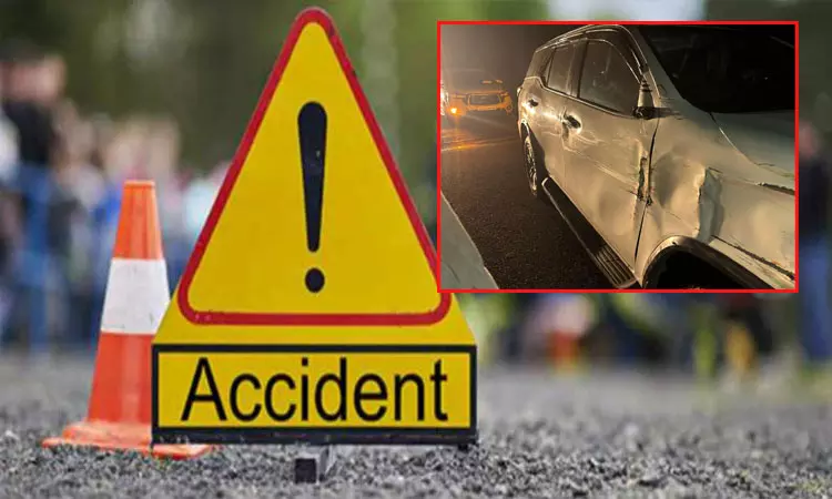 உத்தர பிரதேசம்: பெரும் விபத்தில் இருந்து உயிர் தப்பிய மந்திரி உத்தர பிரதேசம்: பெரும் விபத்தில் இருந்து உயிர் தப்பிய மந்திரி