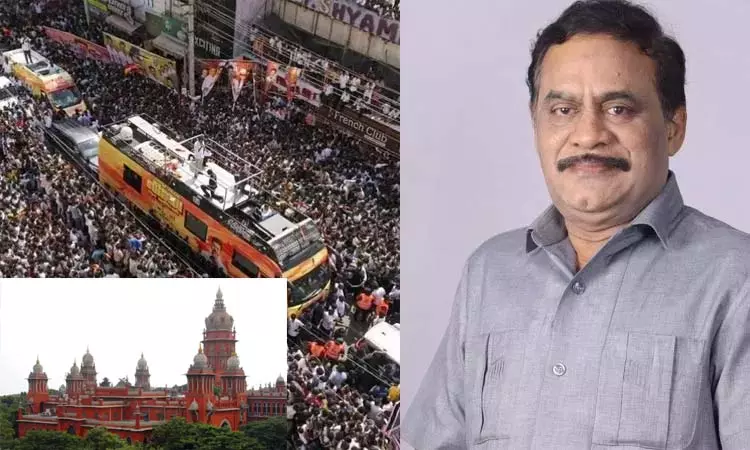 நீதிபதி குறித்து அவதூறு: ஜாமீன் கோரி ஓய்வுபெற்ற போலீஸ் அதிகாரி மனு - காவல்துறை பதிலளிக்க ஐகோர்ட்டு உத்தரவு