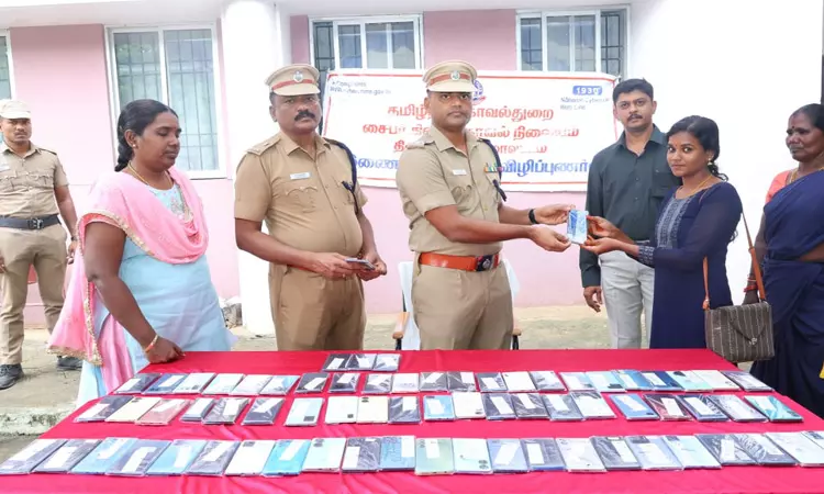 திருநெல்வேலி: தொலைந்து போன ரூ.17.82 லட்சம் மதிப்புள்ள 100 செல்போன்கள் மீட்பு
