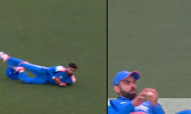 பீல்டிங்கில் அசத்திய விராட், ஸ்ரேயாஸ்.. வீடியோ வைரல் பீல்டிங்கில் அசத்திய விராட், ஸ்ரேயாஸ்.. வீடியோ வைரல்