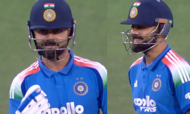 1 ரன் ஓடிவிட்டு கொண்டாடிய விராட் கோலி... காரணம் என்ன ? 1 ரன் ஓடிவிட்டு கொண்டாடிய விராட் கோலி... காரணம் என்ன ?