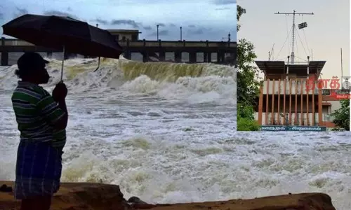 மோன்தா புயல்; 9 துறைமுகங்களில் 1ம் எண் புயல் எச்சரிக்கை கூண்டு ஏற்றம்