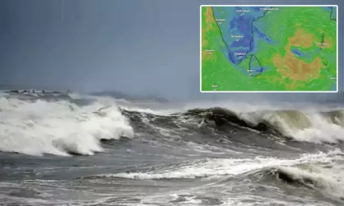 சென்னையில் இருந்து 950 கி.மீ. தொலைவில் புயல் சின்னம்