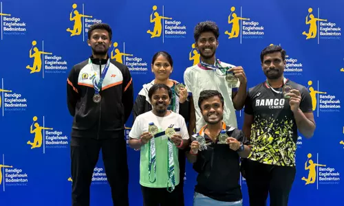 சர்வதேச பேட்மிண்டன் போட்டியில் பதக்கம் வென்ற தமிழக வீரர்கள்...உதயநிதி ஸ்டாலின் வாழ்த்து