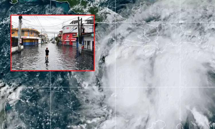 மெலிஸ்சா புயலால் கரீபியன் நாடுகளில் வெள்ளம், நிலச்சரிவு; 4 பேர் பலி