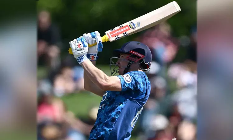 ஹாரி புரூக் அதிரடி சதம்; நியூசிலாந்துக்கு 224 ரன் இலக்கு நிர்ணயித்த இங்கிலாந்து ஹாரி புரூக் அதிரடி சதம்; நியூசிலாந்துக்கு 224 ரன் இலக்கு நிர்ணயித்த இங்கிலாந்து