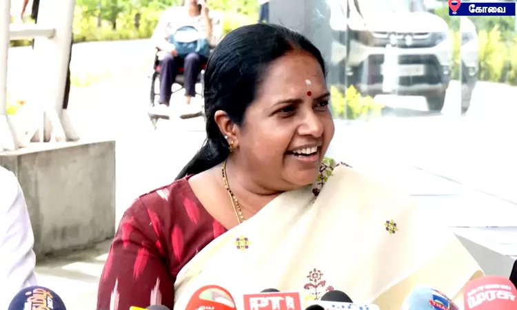 ‘த.வெ.க.வை விமர்சிப்பதை பா.ஜ.க. தவிர்க்கிறதா?’ - வானதி சீனிவாசன் பதில்