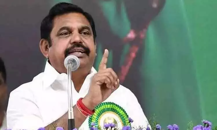 தமிழகத்தையே பட்டா போட்டு விற்க துடிக்கும் திமுக அரசு - எடப்பாடி பழனிசாமி கண்டனம் தமிழகத்தையே பட்டா போட்டு விற்க துடிக்கும் திமுக அரசு - எடப்பாடி பழனிசாமி கண்டனம்