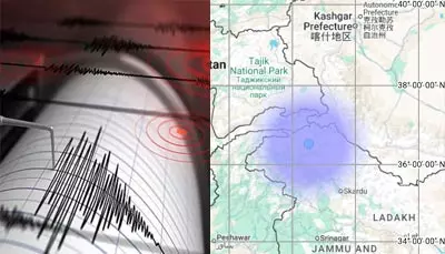 லடாக்கில் நிலநடுக்கம் : ரிக்டர் அளவில் 3.6 ஆக பதிவு லடாக்கில் நிலநடுக்கம் : ரிக்டர் அளவில் 3.6 ஆக பதிவு