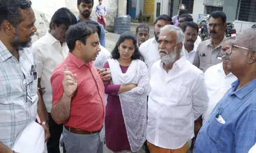 ரூ.42.60 கோடி மதிப்பீட்டிலான பல்வேறு வளர்ச்சித் திட்டப் பணிகளை பார்வையிட்டு ஆய்வு செய்தார் அமைச்சர் சேகர்பாபு